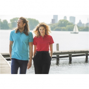 Logotrade promotional products photo of: Beryl short sleeve women's organic recycled polo